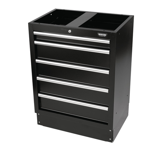 Draper BUNKER® Modular Floor Cabinet, 5 Drawer, 680mm