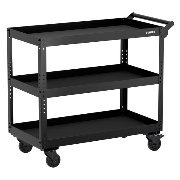 Draper BUNKER® 3-Tier Utility Service Cart, 854mm