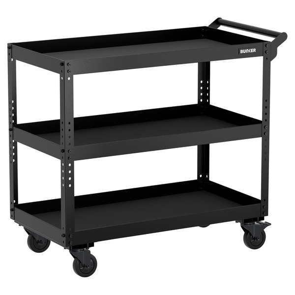 Draper BUNKER® 3-Tier Utility Service Cart, 854mm