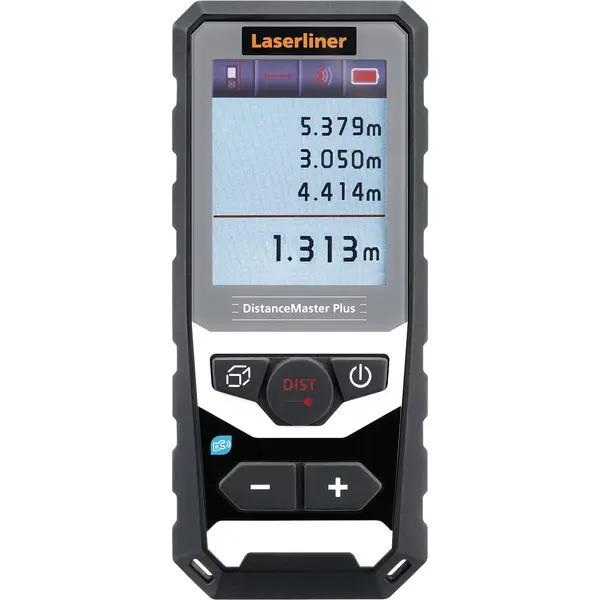 Laserliner 32152 080.983A DistanceMaster Plus Laser Rangefinder, 100m
