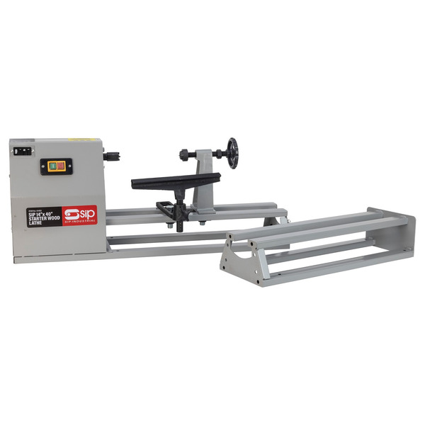 SIP SIP-01458 14" x 40" Starter Wood Lathe w/ 3pc Chisel Kit