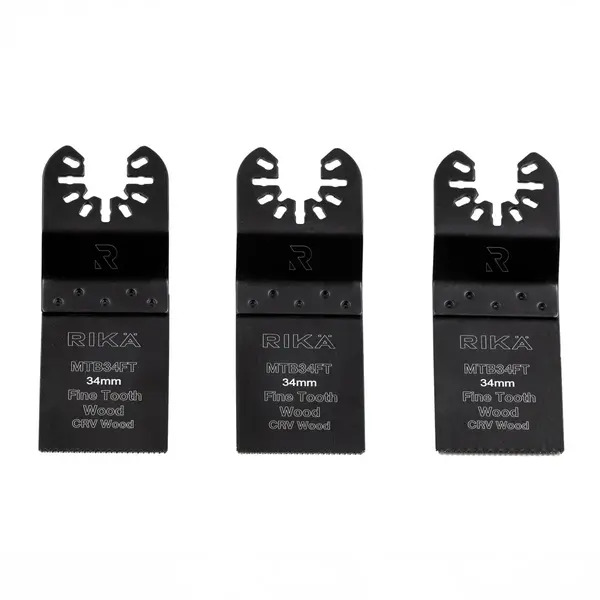 Rika RIKÄ MTB34FT 34mm Fine Tooth Multi Tool Saw Blade 3pk