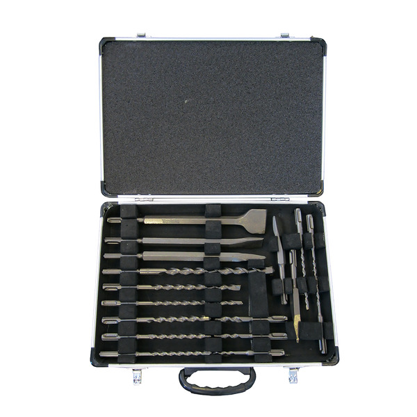 Makita D-21200 17 Piece SDS Plus Drill Bit Set in Aluminium Case