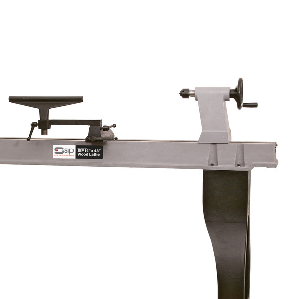 SIP SIP-01940 14" x 43" Swivel Head Wood Lathe