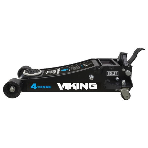 Sealey Viking Low Profile Professional Trolley Jack with Rocket Lift 4 Tonne