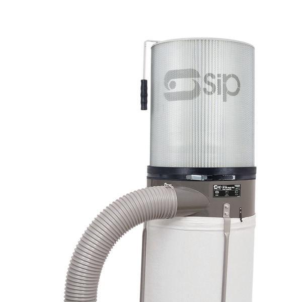 SIP SIP-01992 2hp High-Filtration Single Bag Dust Collector