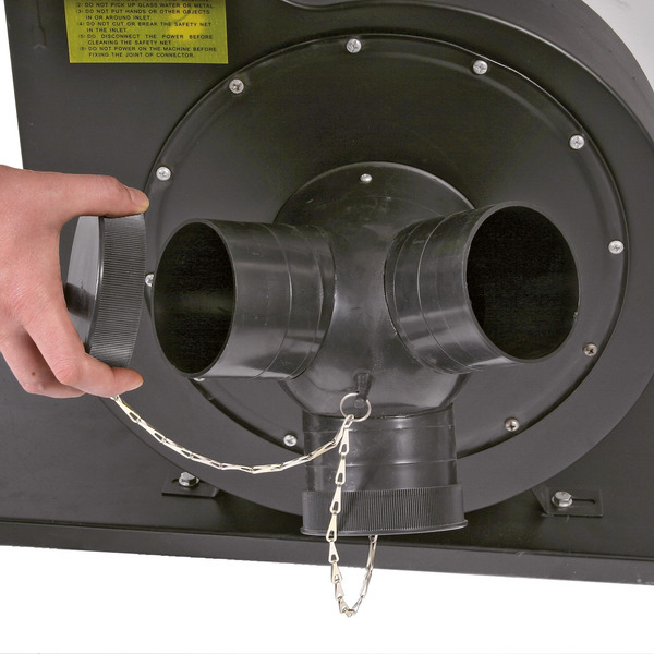 SIP SIP-01994 3hp High-Filtration Single Bag Dust Collector