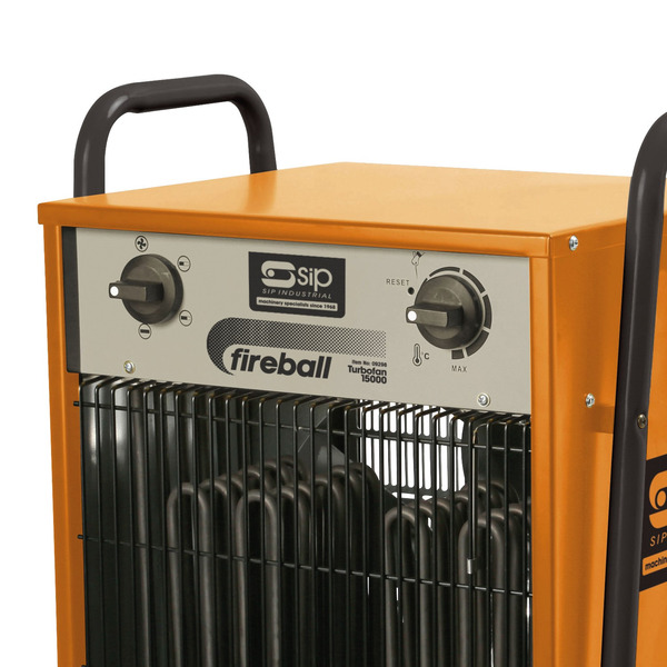 SIP SIP-09298 FIREBALL Turbofan 15000 Electric Fan Heater