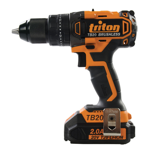 Triton 445887 T20 Brushless Combi Hammer Drill 20V