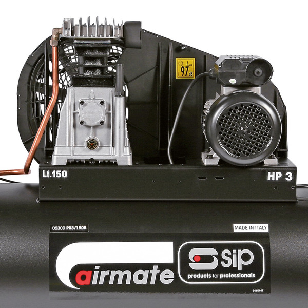 SIP SIP-05300 PX3/150-SRB 150ltr Belt Drive Compressor