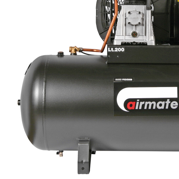 SIP SIP-05302 PX3/200-SRB 200ltr Belt Drive Compressor