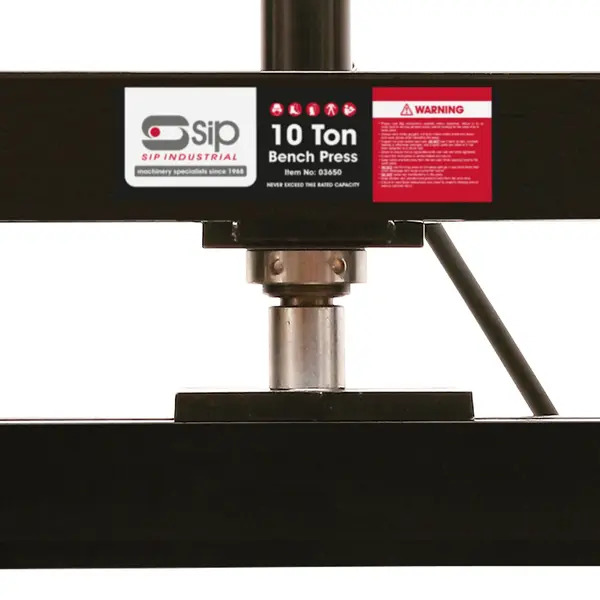 SIP SIP-03650 10 Ton Shop Bench Press