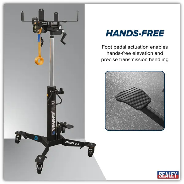 Sealey 500TTJ Telescopic Vertical Transmission Jack 600kg
