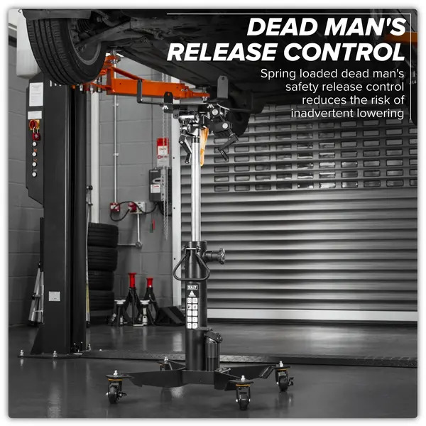 Sealey 500TTJ Telescopic Vertical Transmission Jack 600kg