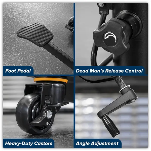 Sealey 500TTJ Telescopic Vertical Transmission Jack 600kg