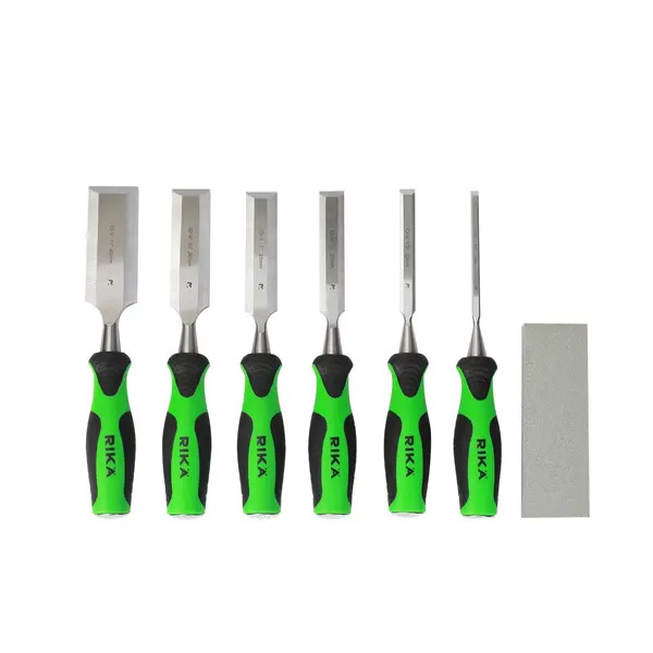 Rika CHIS007 Rikä 7pc Bevel Edge Wood Chisel Set
