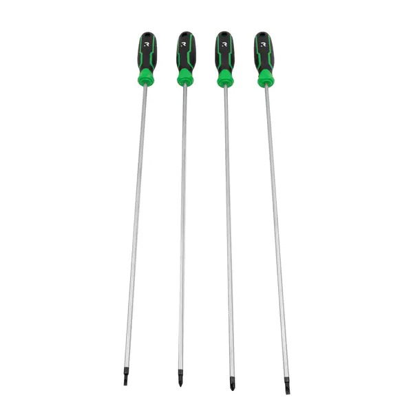 Rika LDRI004 Rikä 4-Piece Professional Long Reach Screwdriver Set