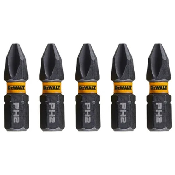 DeWalt PH2 25mm 5pk FLEXTORQ