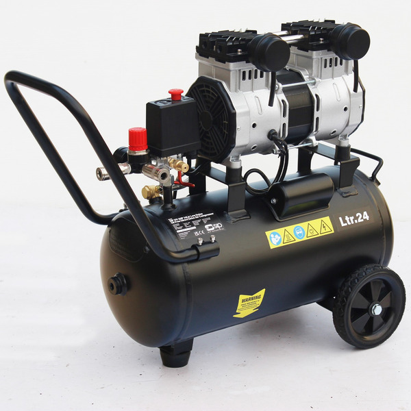 SIP SIP-05478 DD 2hp 24ltr Low Noise Oil-Free Compressor