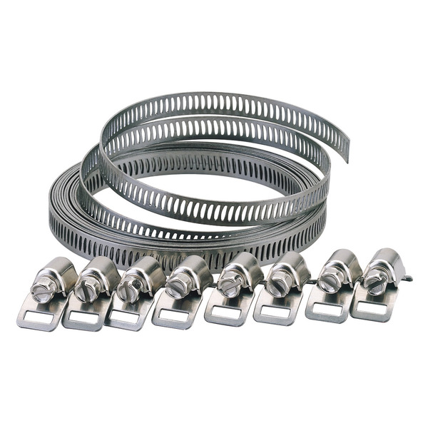 Wide Hose Clamp Set, 8mm