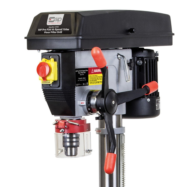 SIP SIP-01715 F20 16-Speed 750w Floor Pillar Drill