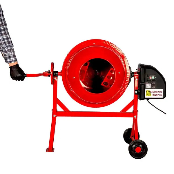 Excel 30688 70L Portable Cement Concrete Mixer 240V/220W with Wheels