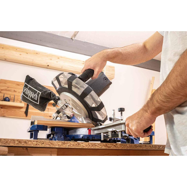 Scheppach 2220W Crosscut, Slide, and Mitre Saw with 254mm Blade | HM254SPX