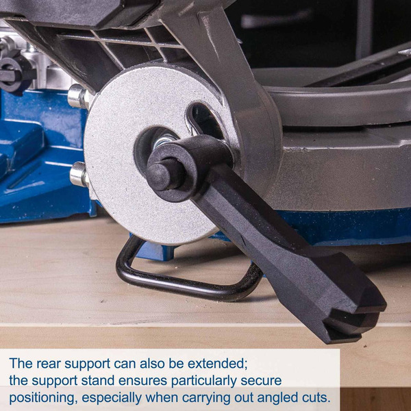 Scheppach 2220W Crosscut, Slide, and Mitre Saw with 254mm Blade | HM254SPX