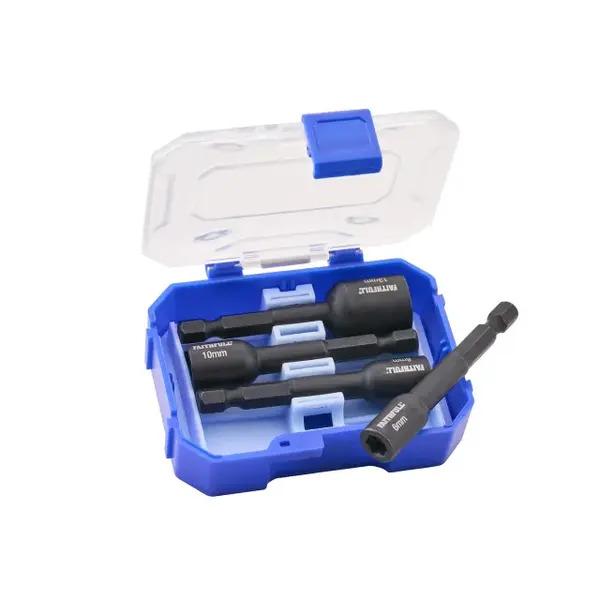 XMS26NUTD4 XMS Faithfull 4 Piece Impact Nut Driver Set