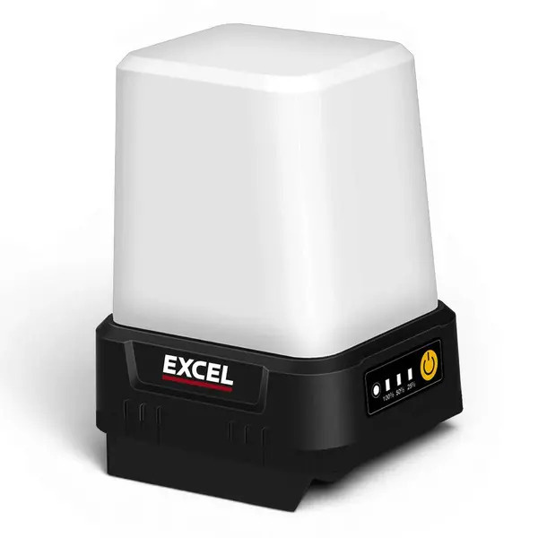 Excel EXL10727 10727 18V 1600 Lumens 360° Portable Site Light Body Only