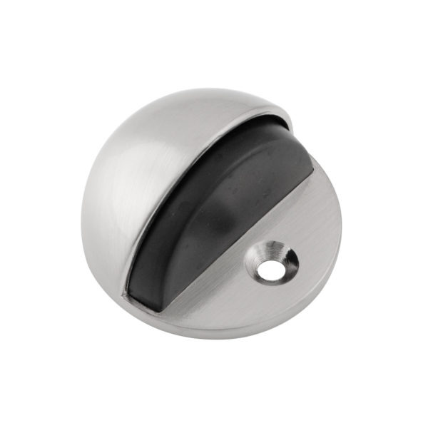 Eclipse Shielded Oval Door Stop 51 mm - Satin Nickel Plate - J95301
