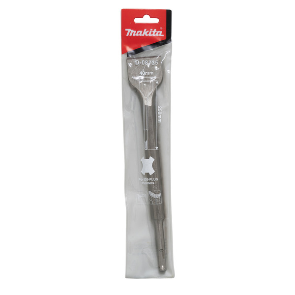 Makita D-08735 SDS Plus 40mm Scaling Chisel