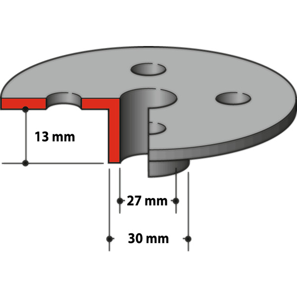 Makita 164471-6 Router Template Guide Bush 30mm