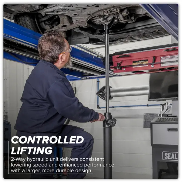 Sealey 600TRQ Viking Vertical Transmission Jack with Quick Lift 600kg