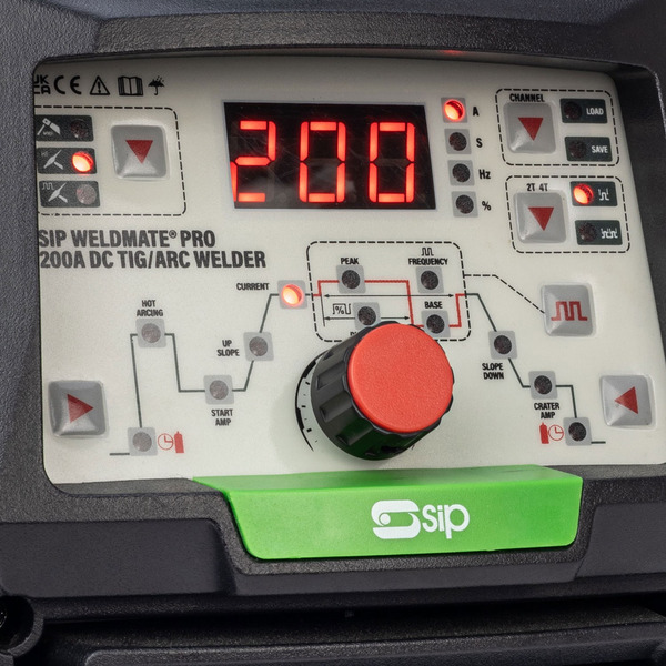 SIP SIP-05695 WELDMATE PRO 200A DC TIG/ARC Welder