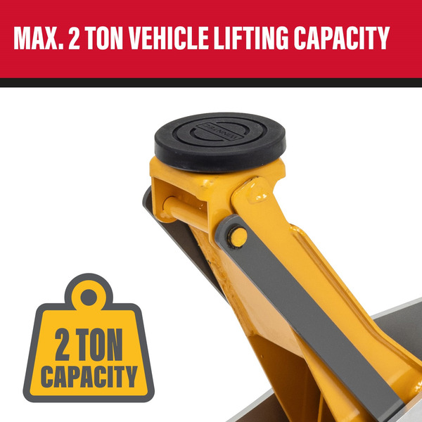 SIP SIP-09707 WINNTEC 2 Ton Aluminium / Steel Trolley Jack