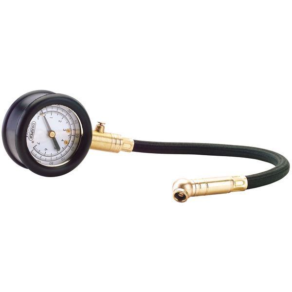 Tyre Pressure Gauge with Flexible Hose