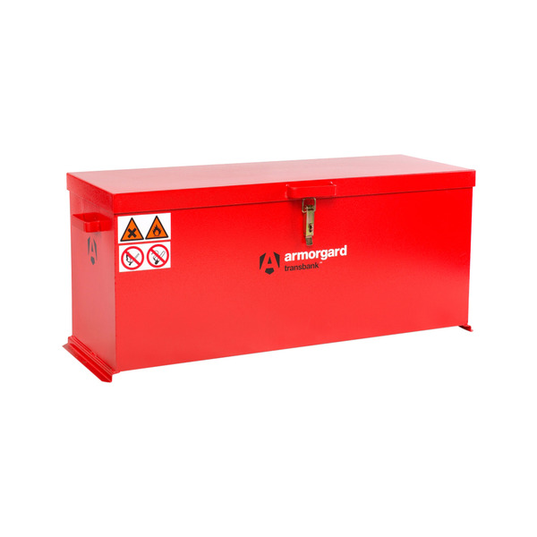 Armorgard TRB6 TransBank Hazardous Transit Box - 1280 x 480 x 520mm