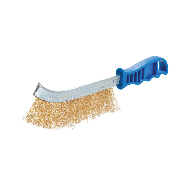 Silverline Brassed Wire Brush - Brass