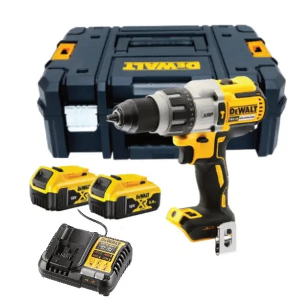 DeWalt DCD996P2 18V XR 3-Speed Brushless Hammer Combi Drill (2 x 5.0Ah Li-ion Batteries)