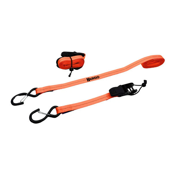 Kargo 8 Piece Ratchet Straps & Bungee Cords Kit