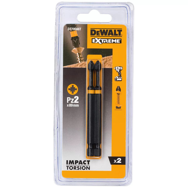 DeWalt PZ2 89mm 2pk FLEXTORQ