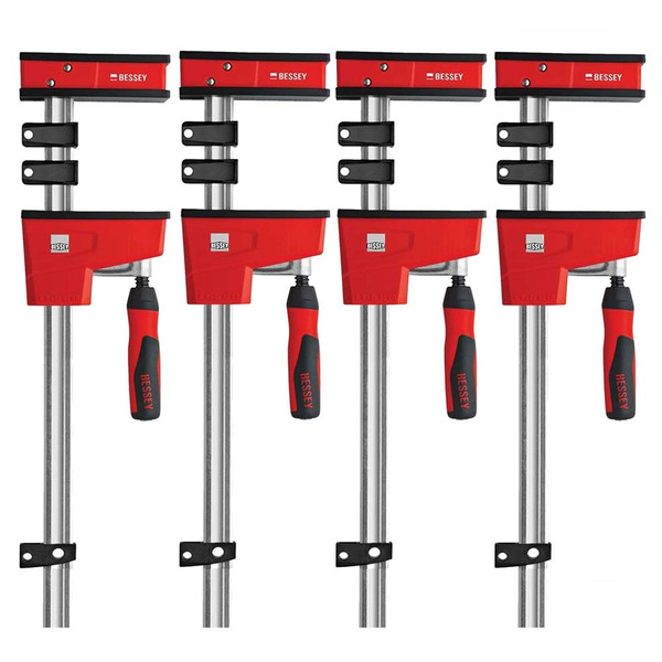 Bessey KRE150 Body Clamps 1500mm 4 Pack