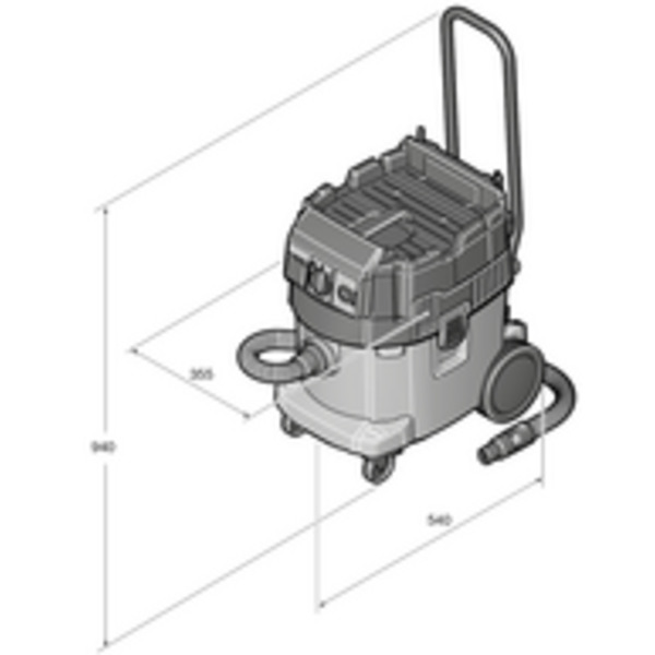 Fein 92036223240 35L Dustex L Wet/Dry Dust Extractor 230V