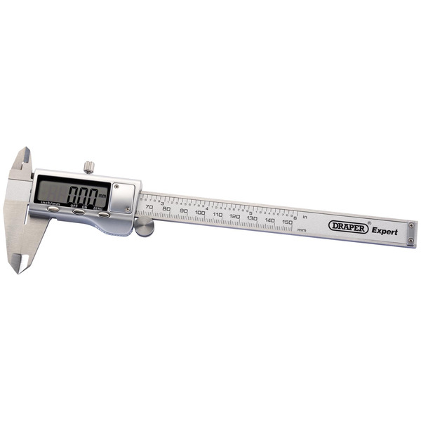 Draper Expert Dual Reading Digital Vernier Caliper, 0 - 150mm