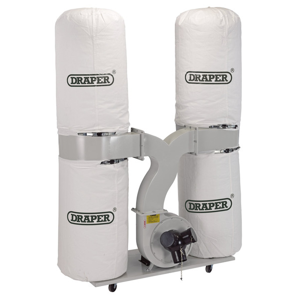 Draper Portable Dust/Chip Extractor, 300L, 2200W