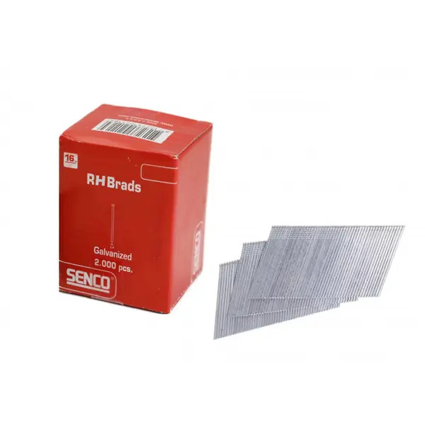 SENCO RH21EAA 16g Angled Brads 50mm galv/ 20°