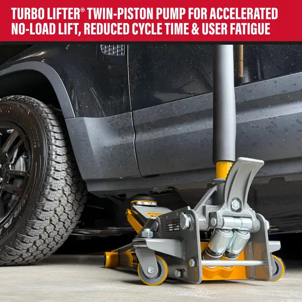 SIP SIP-09712 WINNTEC 2 Ton Turbo Lift Low-Profile Trolley Jack