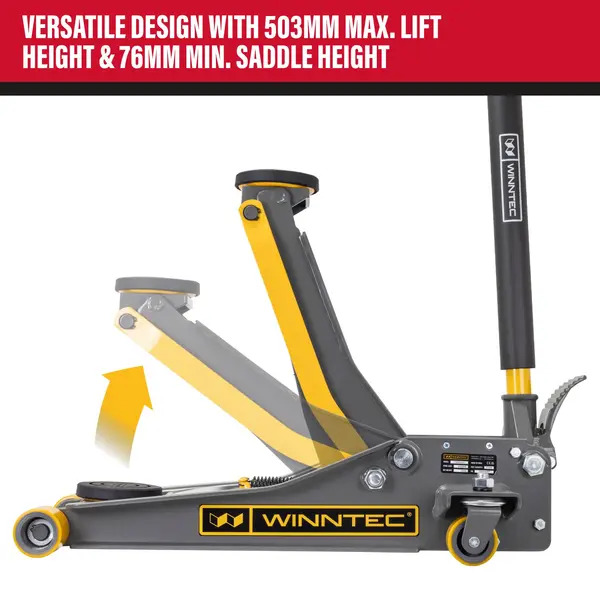 SIP SIP-09713 WINNTEC 3 Ton Turbo Lift Trolley Jack
