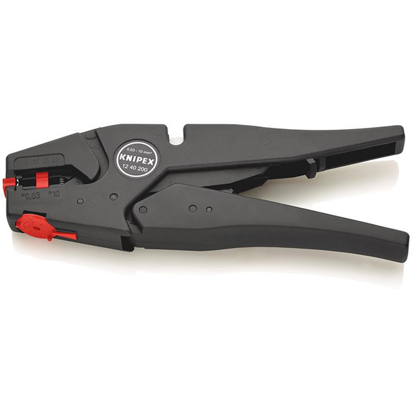 Draper 88979 KNIPEX 12 40 200SB Self Adjusting Insulation Stripper, 200mm